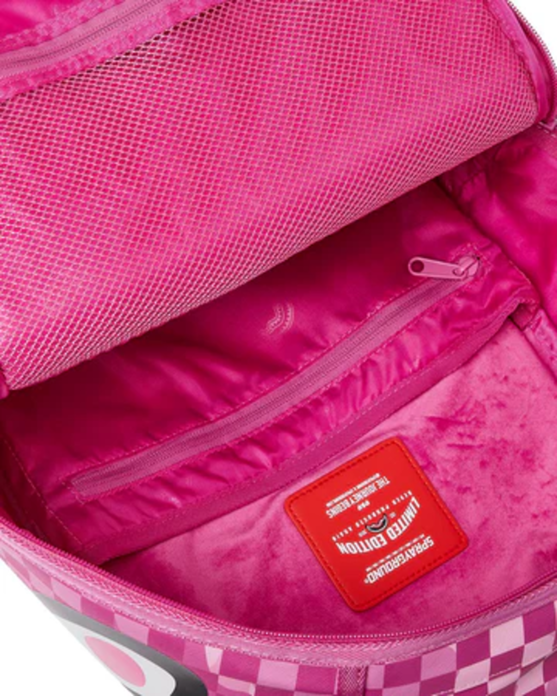 PINK CAMO CHECK DLXSV BACKPACK