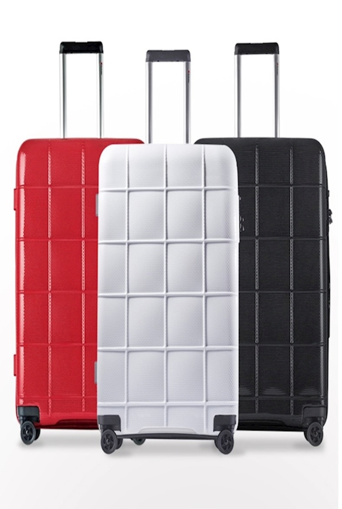 מזוודה קשיחה דגם Echolac Square Plus – גודל 28″ במבחר צבעים