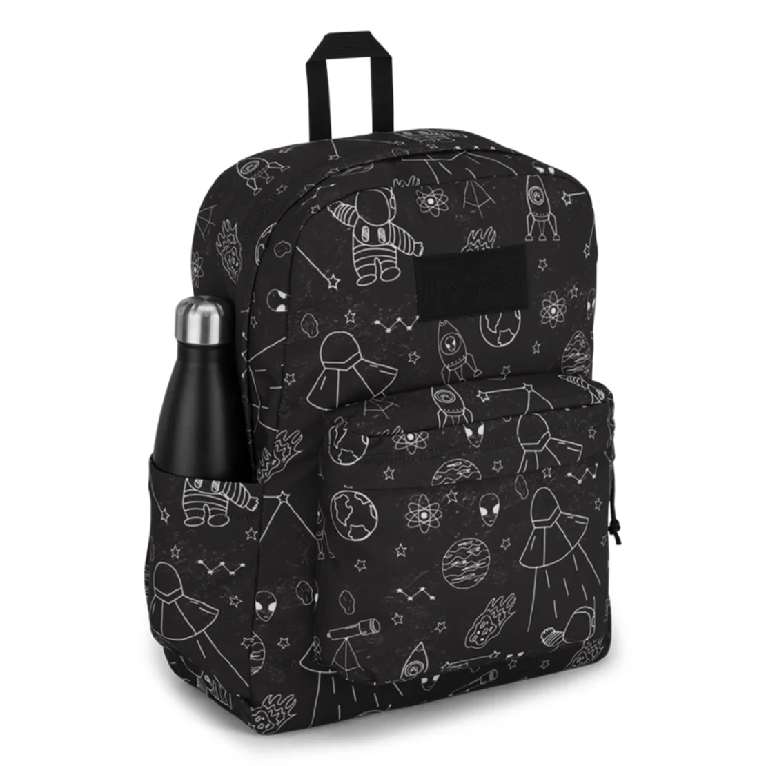 תיק גב ג'נספורט JanSport דגם SuperBreak Plus - הדפס עיר קוסמית