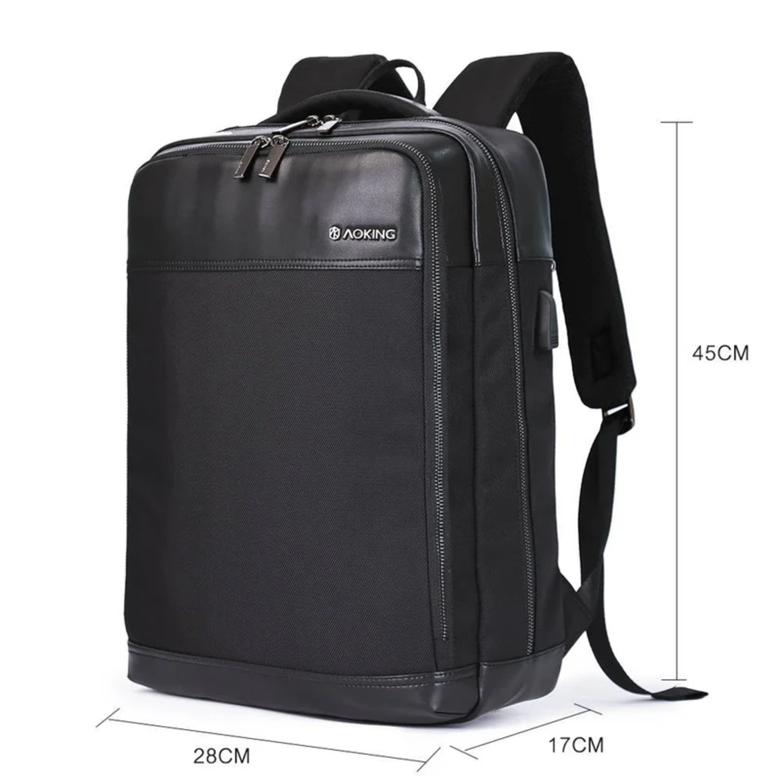 תיק גב אוקינג עם יציאת USB