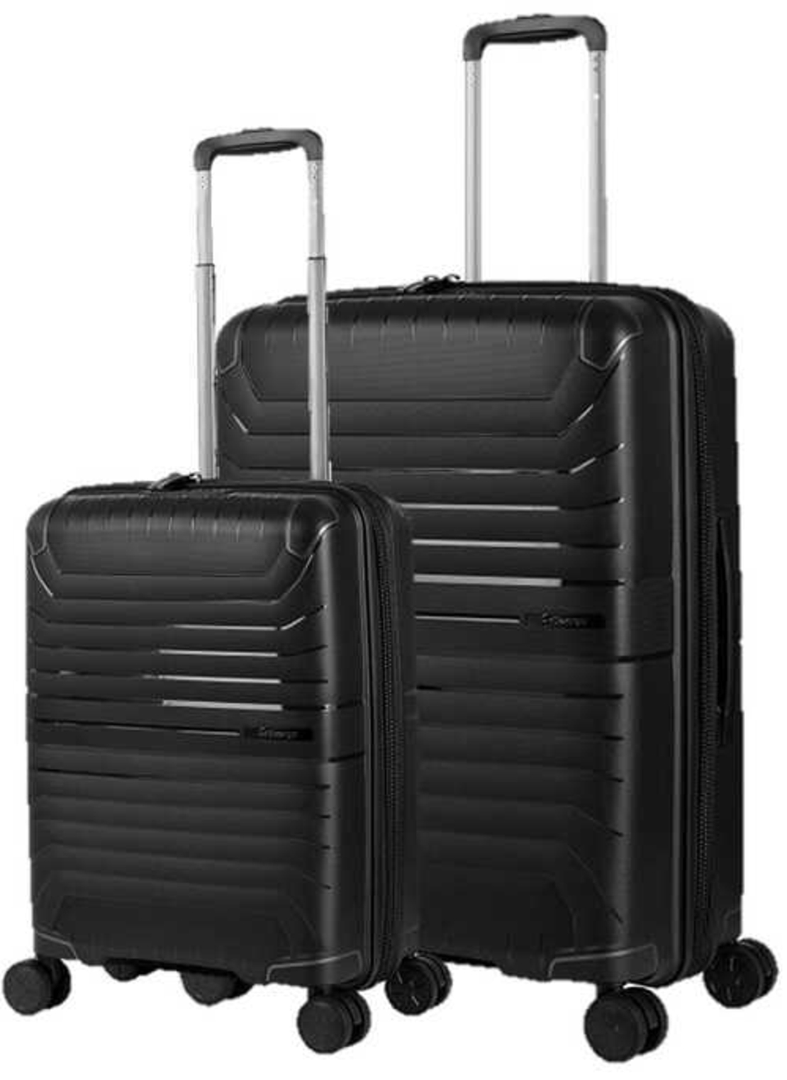 סט מזוודות קשיחות בינונית + קטנה 24+20 אינצ’ Slazenger Spirit - ירוק