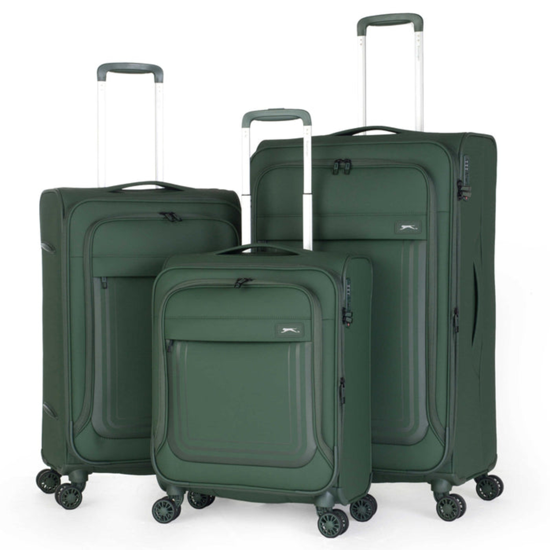 סט 3 מזוודות בד פרימיום  SLAZENGER דגם ICON