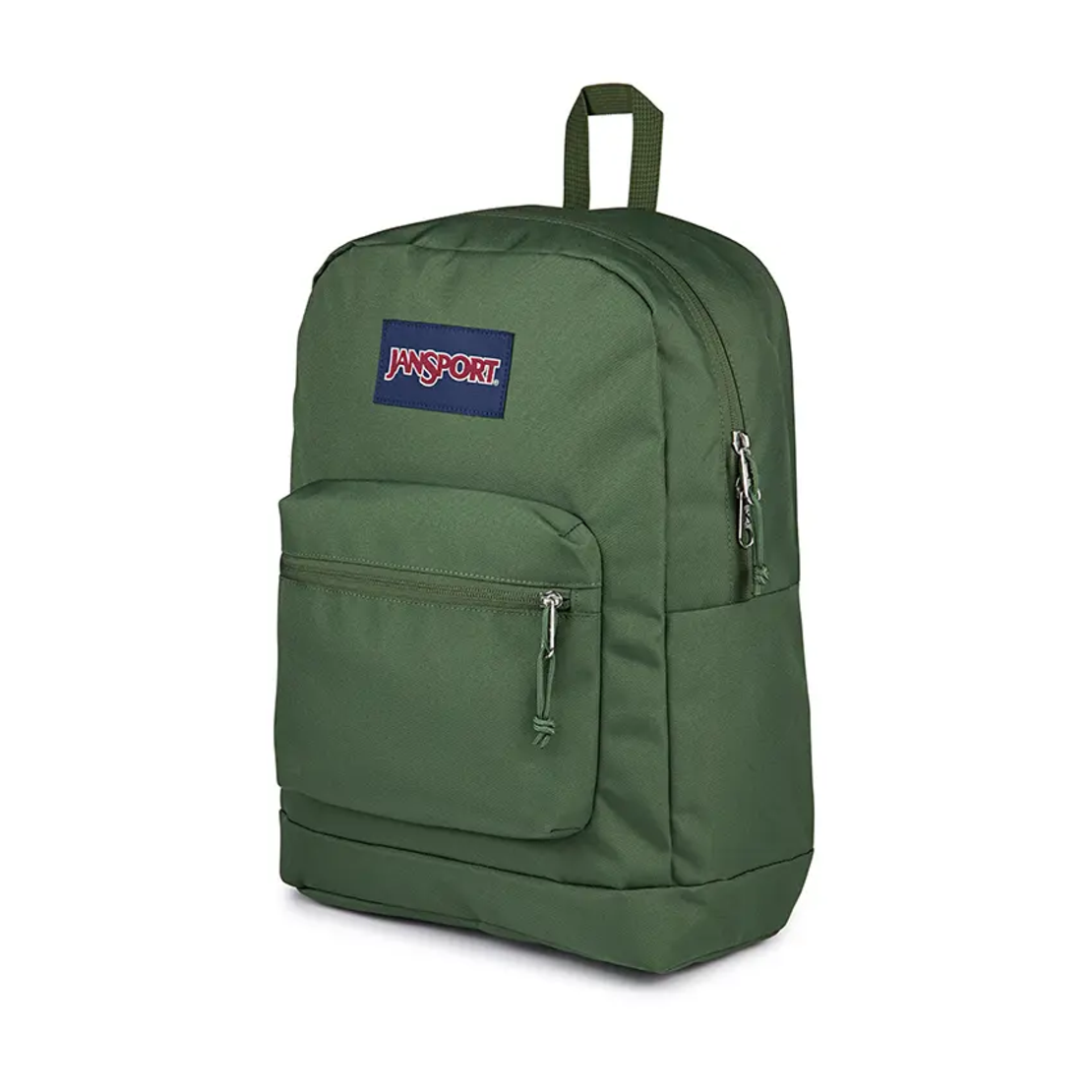 תיק גב ג'נספורט JanSport דגם Cross Town Plus - ירוק זית