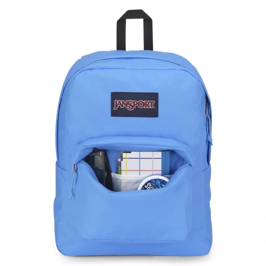 תיק גב ג'נספורט JanSport דגם SuperBreak One - כחול ניאון זרחני
