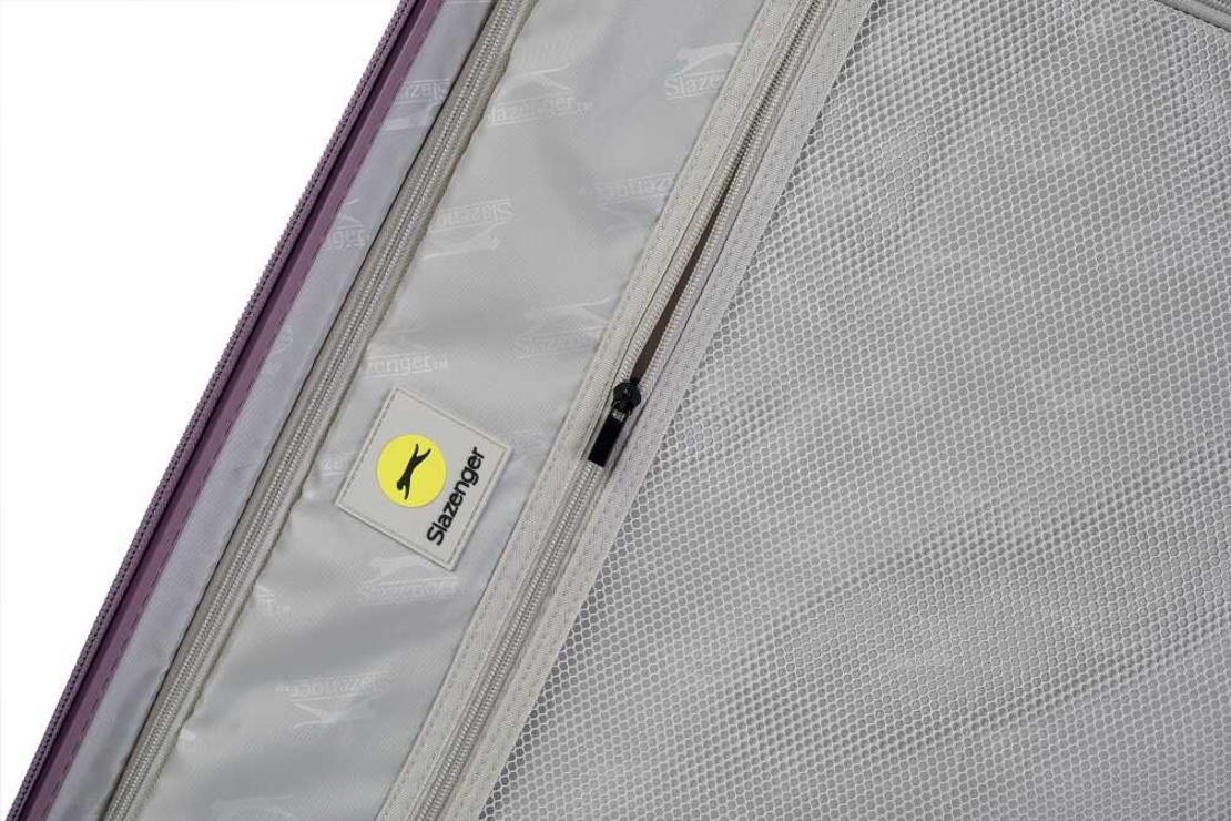 מזוודה קשיחה בינונית Slazenger Spirit 24″ – יציבה וקלה לנסיעות סגול