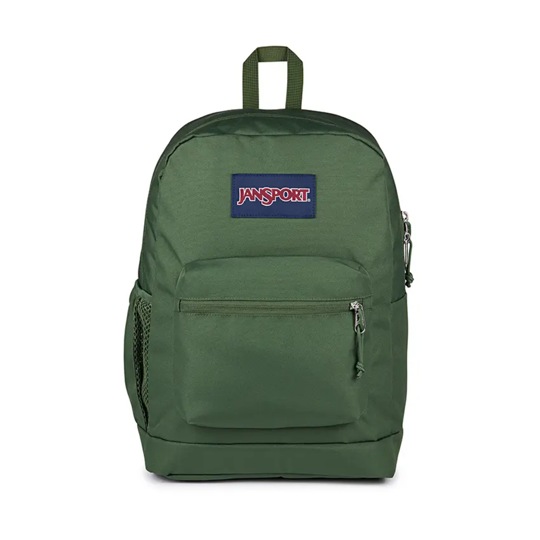 תיק גב ג'נספורט JanSport דגם Cross Town Plus - ירוק זית