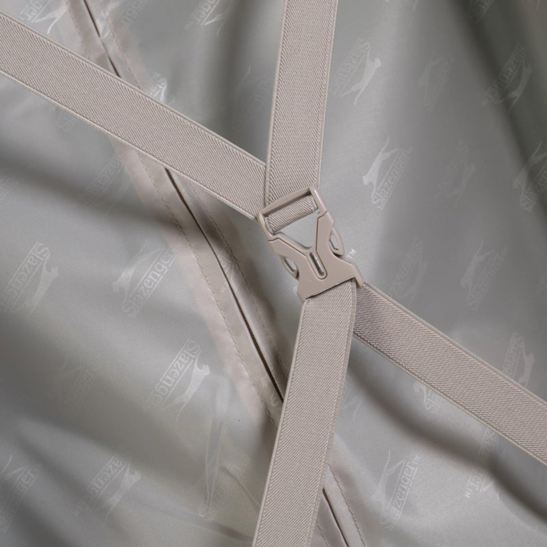 סט מזוודות קשיחות 100% פוליפרופילן – Slazenger דגם Spirit תכלת