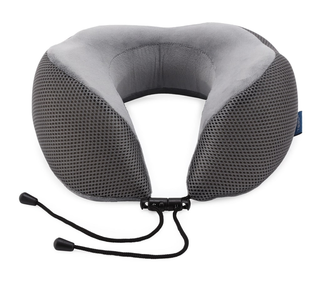 כרית טיסה איכותית- צבע אפור