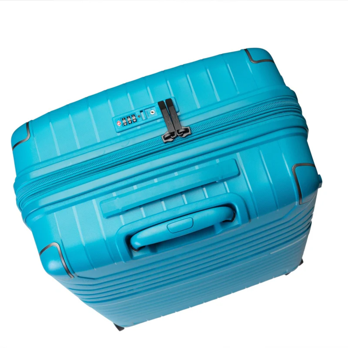 סט מזוודות קשיחות 100% פוליפרופילן – Slazenger דגם Spirit תכלת