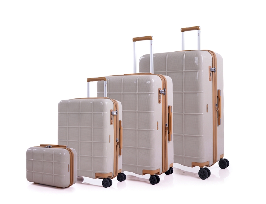 מזוודה קשיחה דגם Echolac Square Plus – גודל 28″ במבחר צבעים