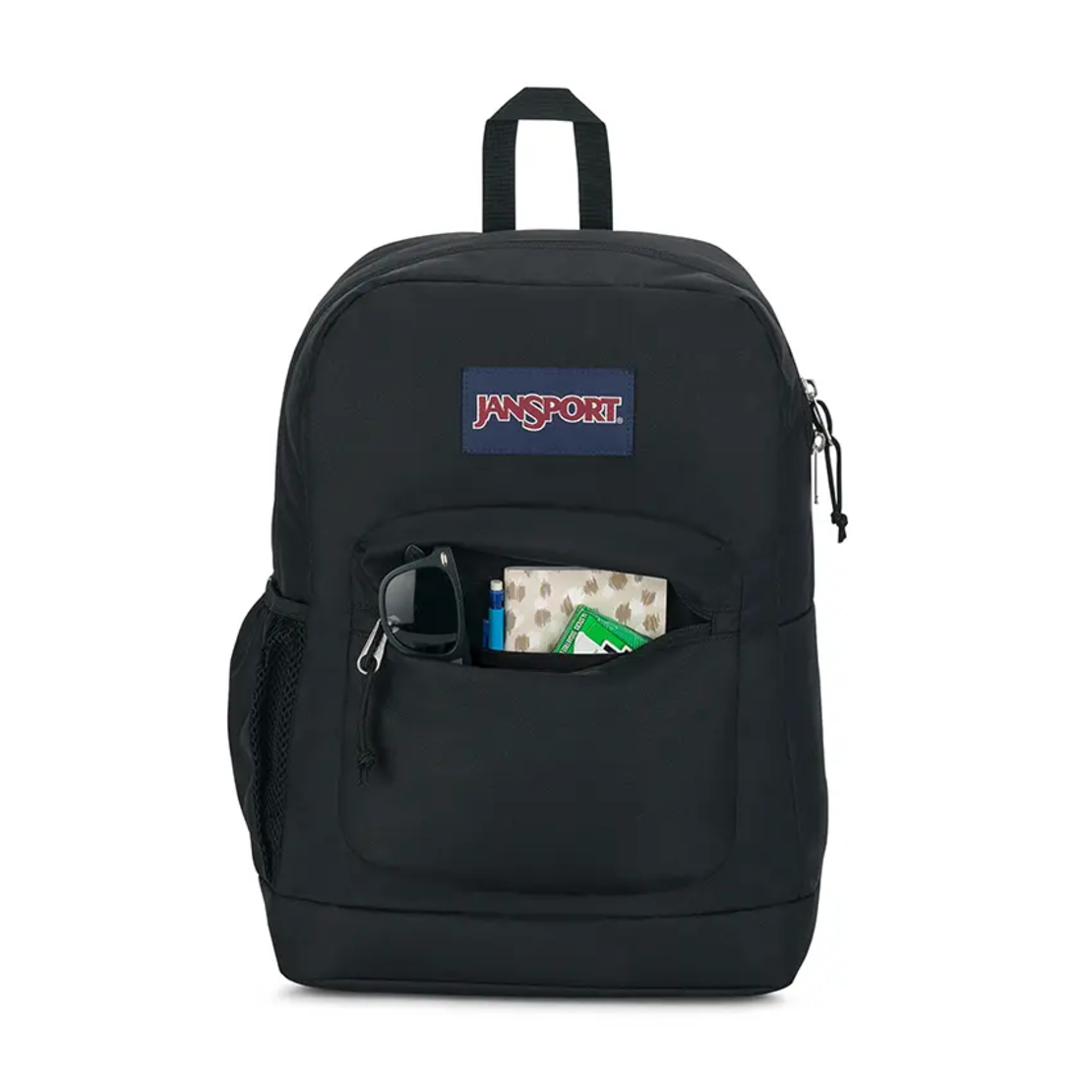 תיק גב ג'נספורט שחור JanSport דגם Cross Town Plus