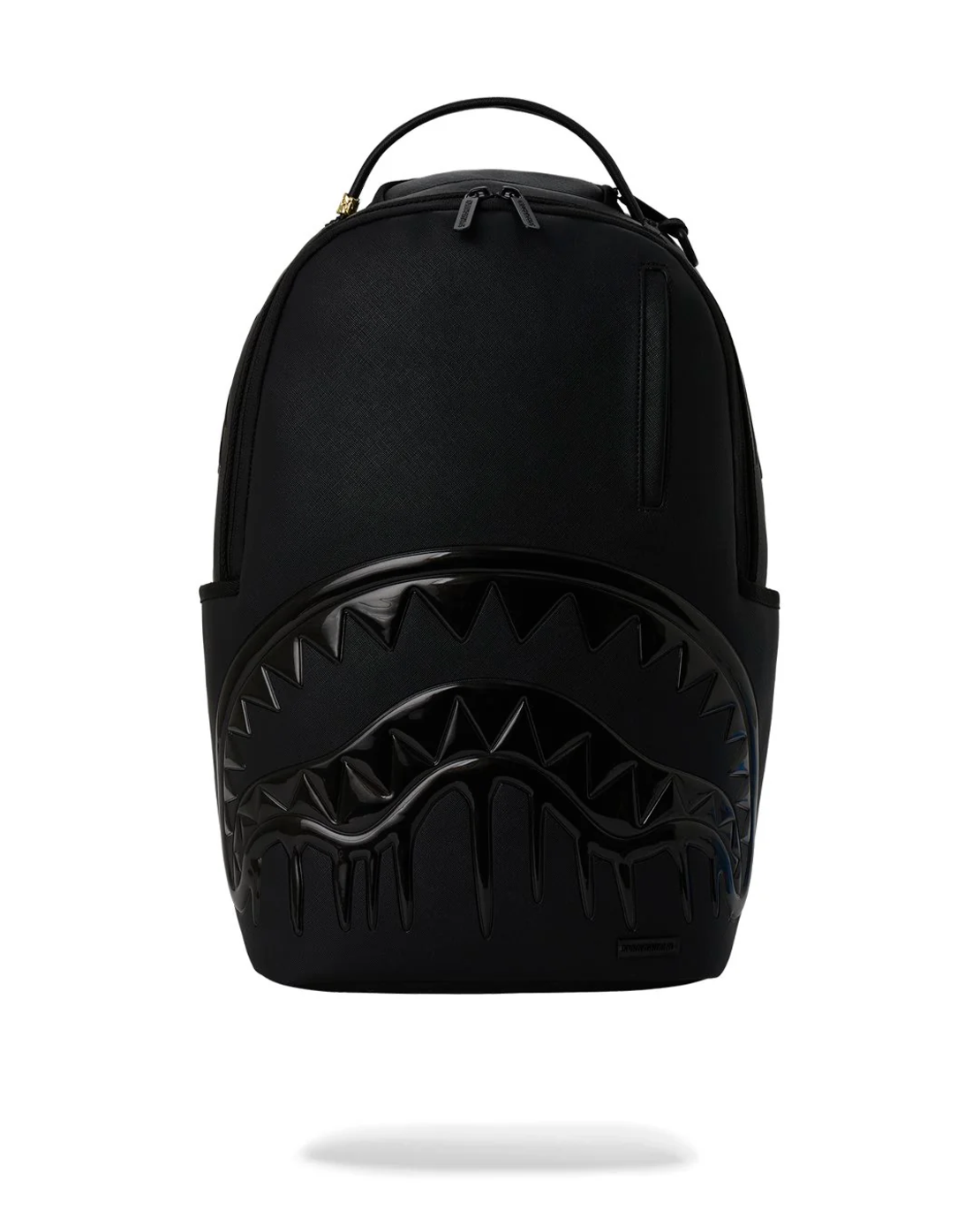BLACKED OUT METALLIC DRIP BACKPACK