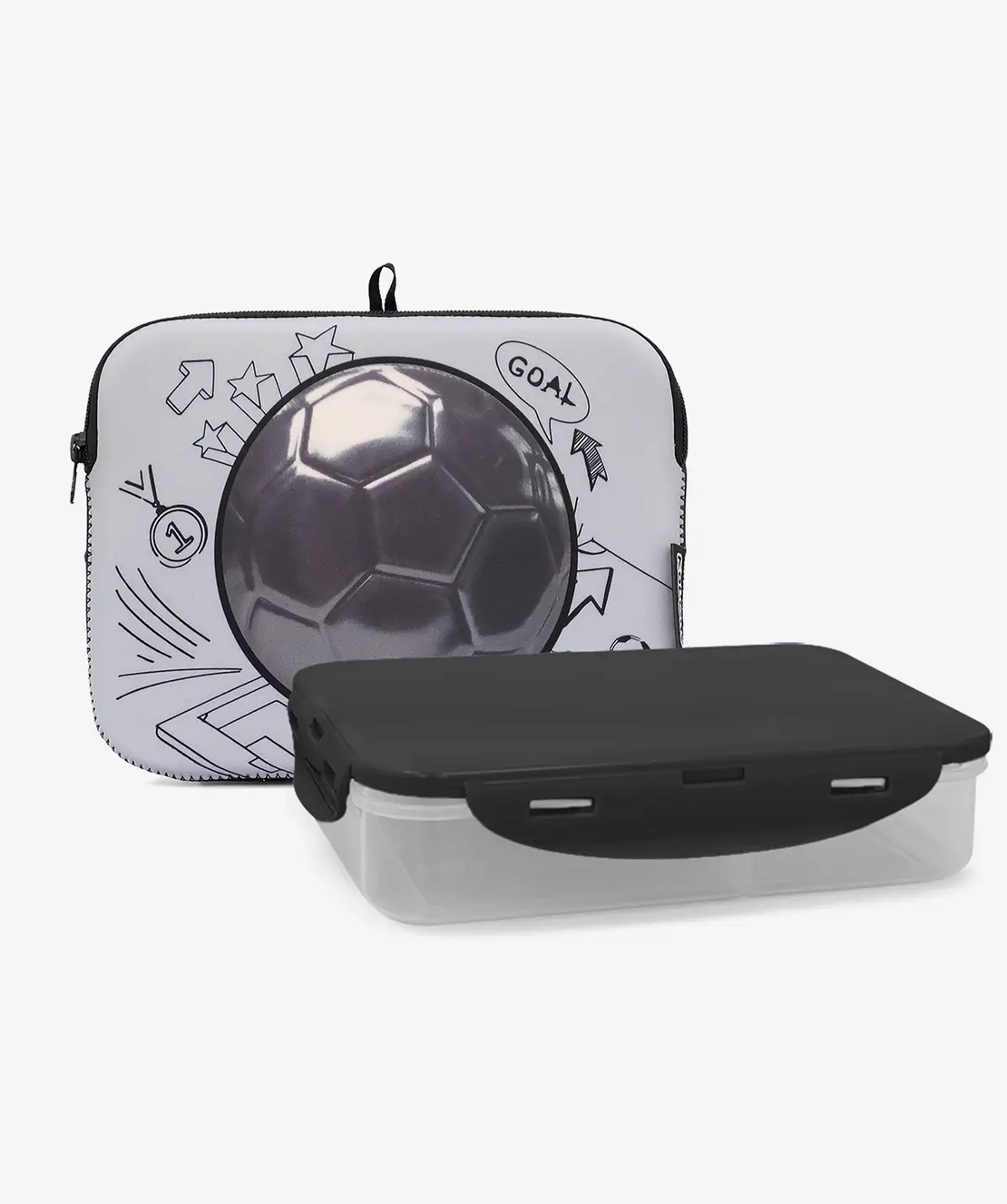 מארז X-Fix trolley Soccer Ball שחור זהב