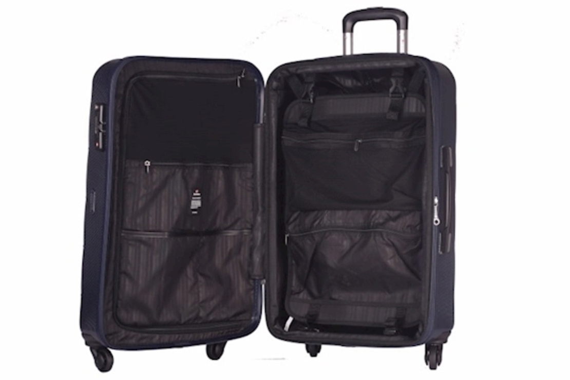 מזוודה קשיחה דגם Echolac Square Plus – גודל 28″ במבחר צבעים