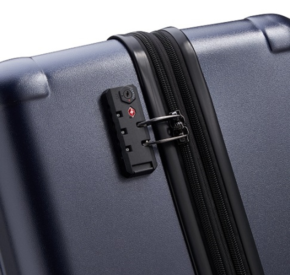 מזוודה קשיחה בינונית 24″ Jeep JH004C עם מנעול TSA וגלגלי ספינר במבחר צבעים