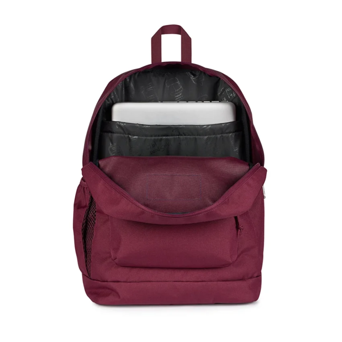 תיק גב ג'נספורט JanSport דגם Cross Town Plus -  בורדו