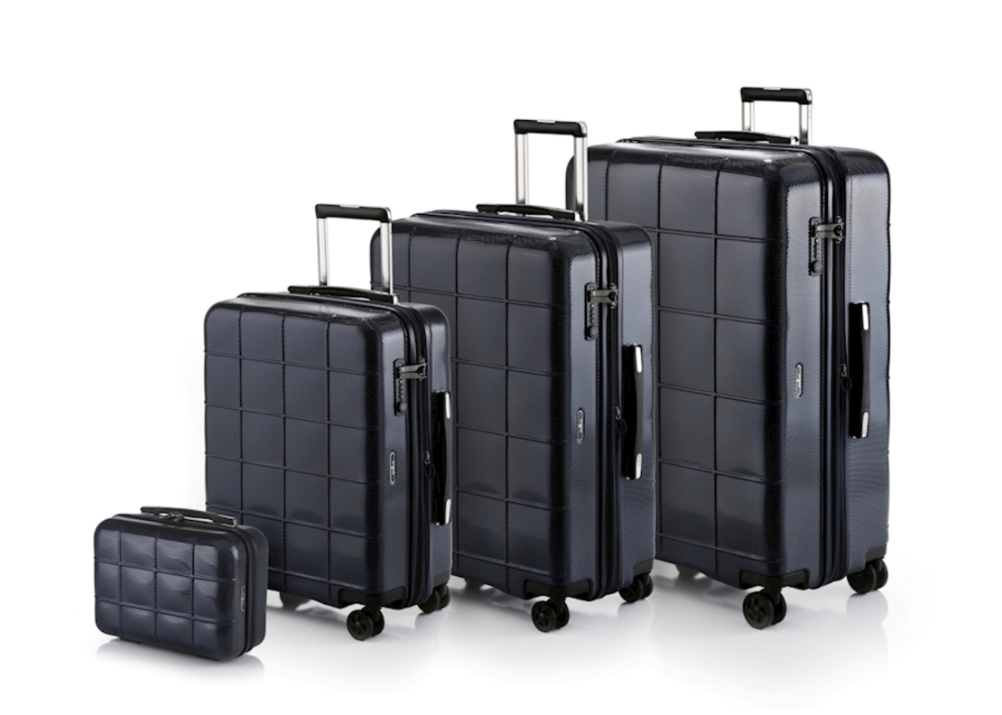 מזוודה קשיחה דגם Echolac Square Plus – גודל 28″ במבחר צבעים