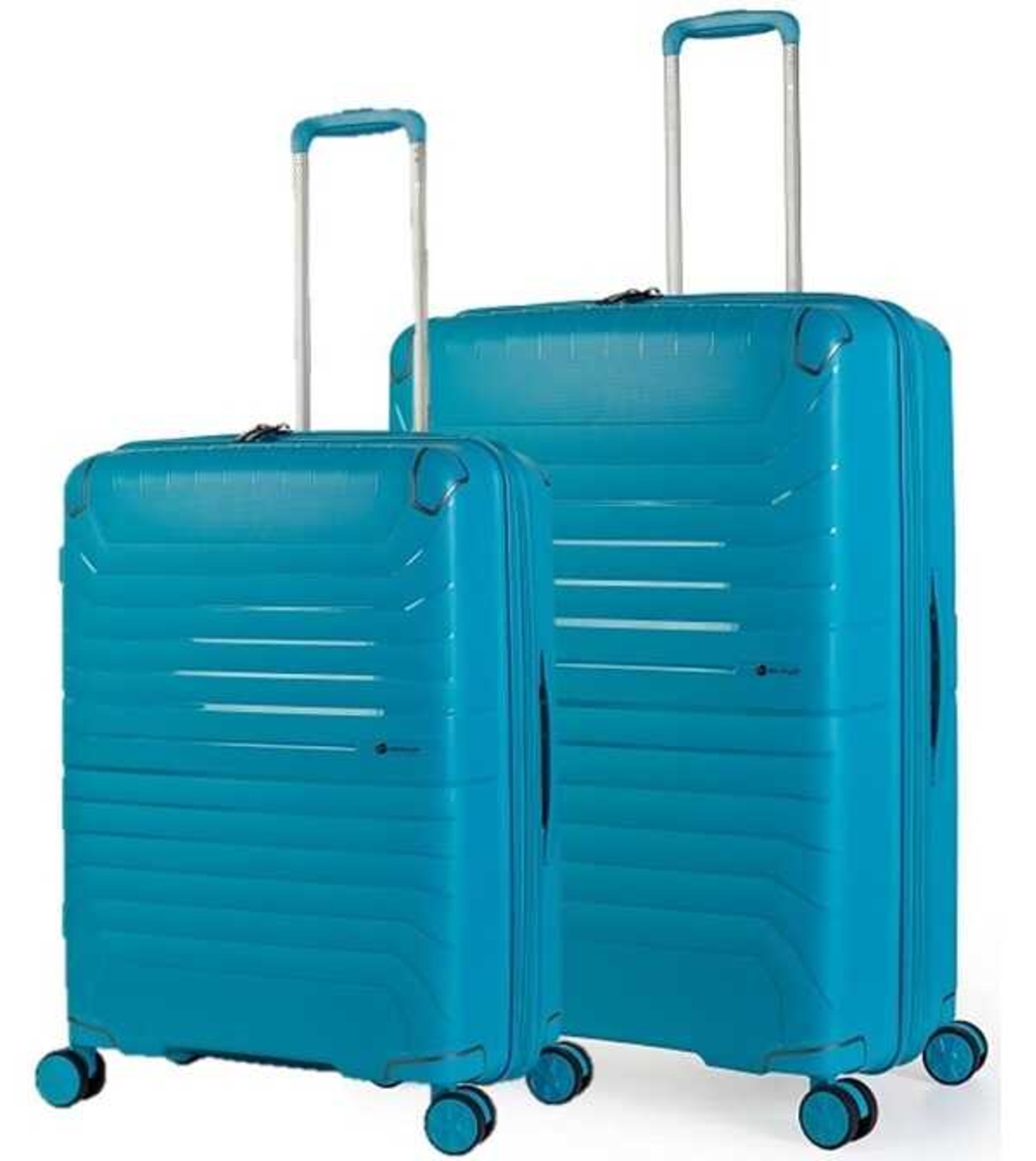 צמד מזוודות קשיחות Slazenger Spirit – סט 2 חלקים (28″ + 24″) - סגול