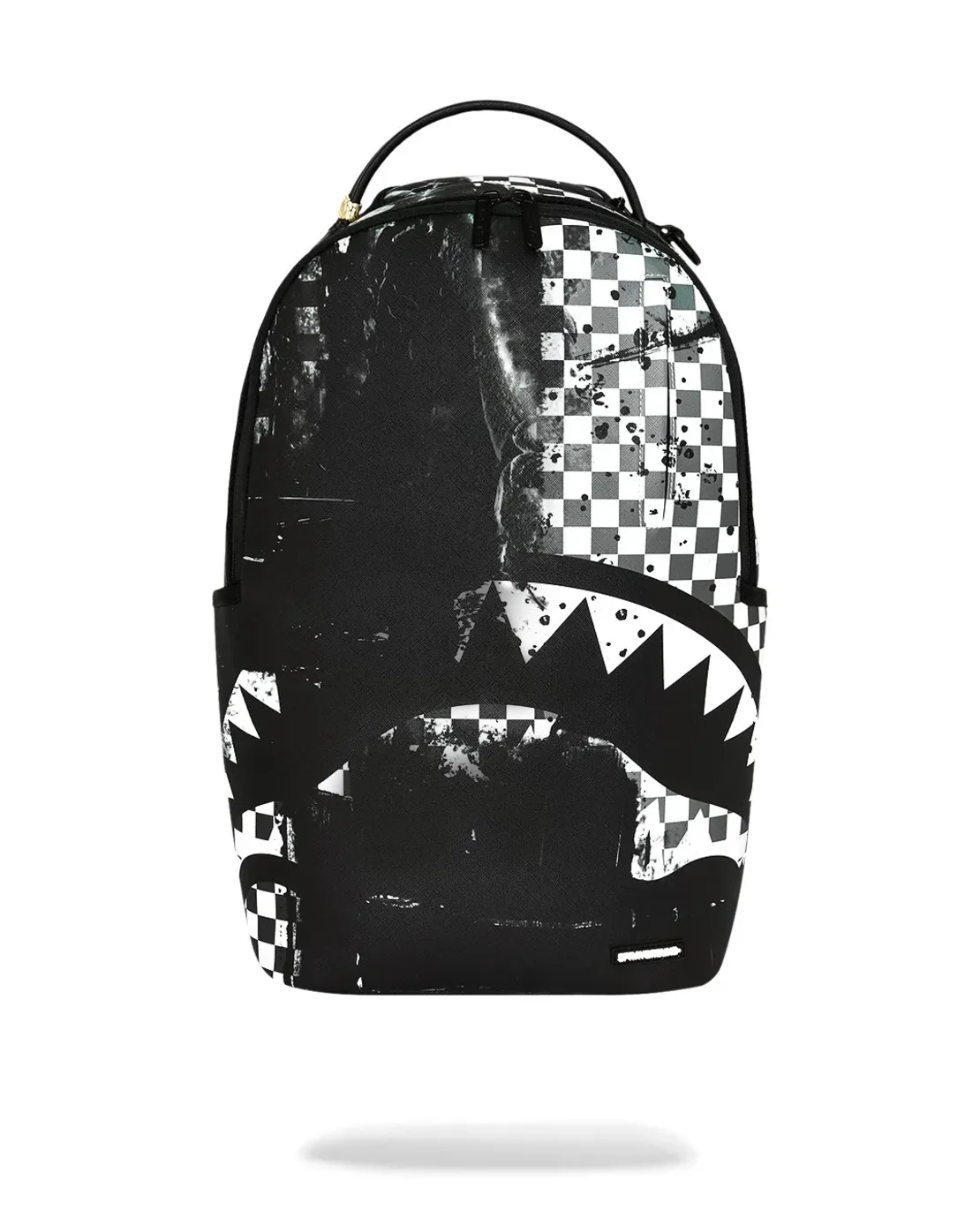 PAINTED OVER CHECK BACKPACK