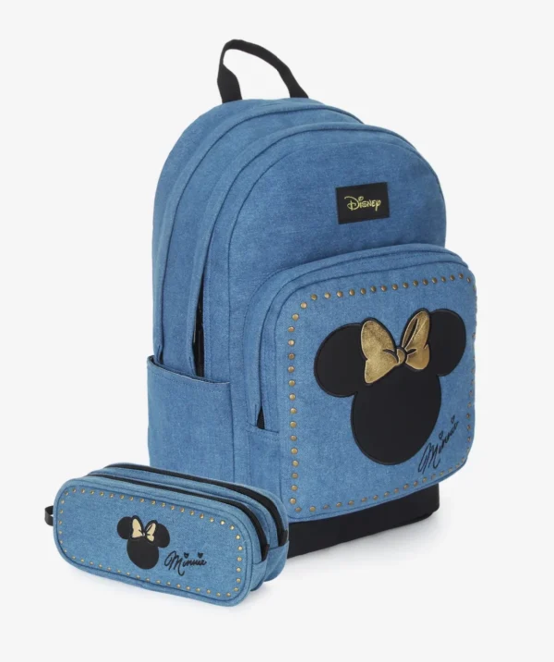 תיק+קלמר Disney Denim Minnie