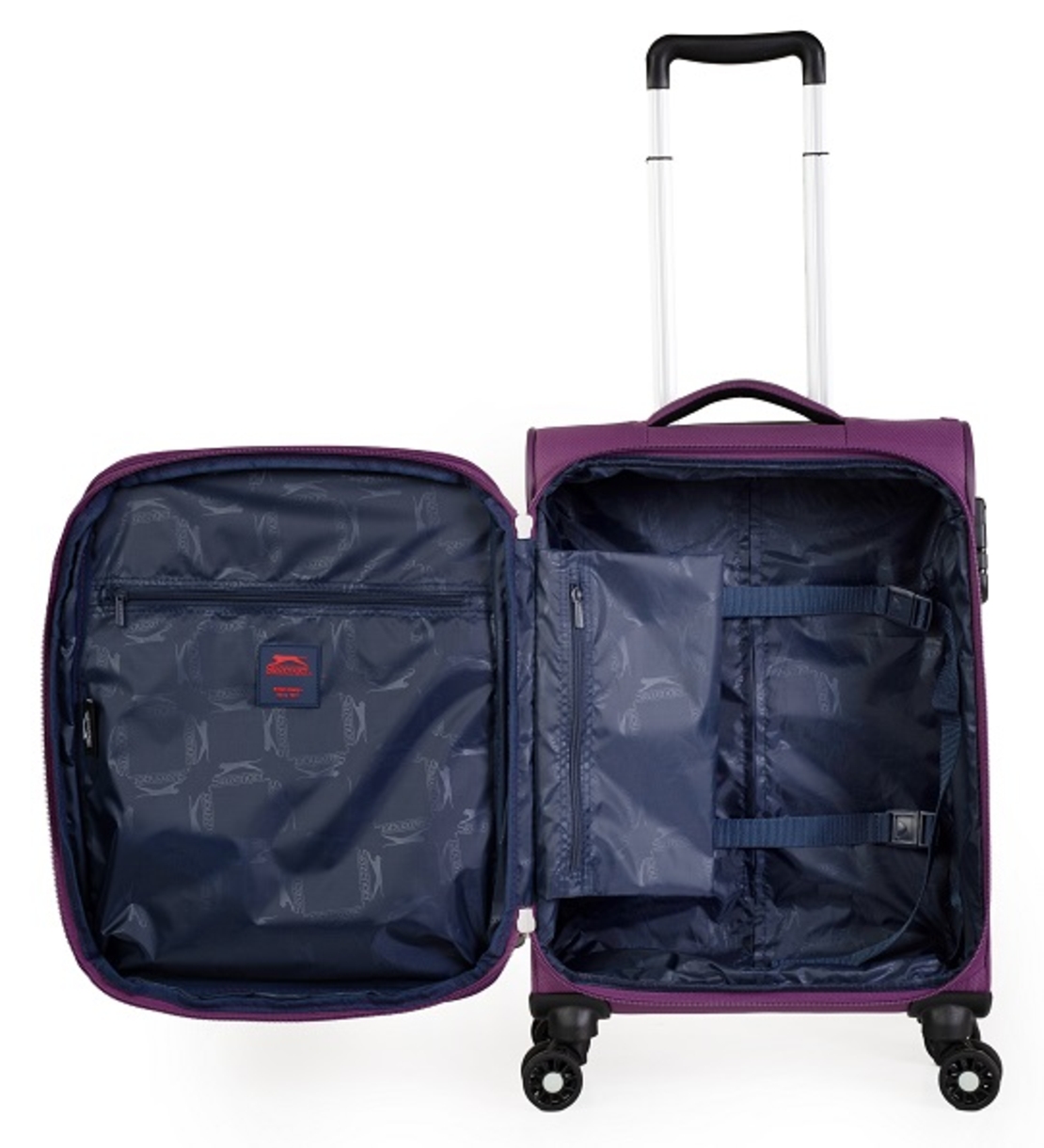 מזוודת טרולי קלה במיוחד – Slazenger B-Lite II 55×38×23 ס״מ