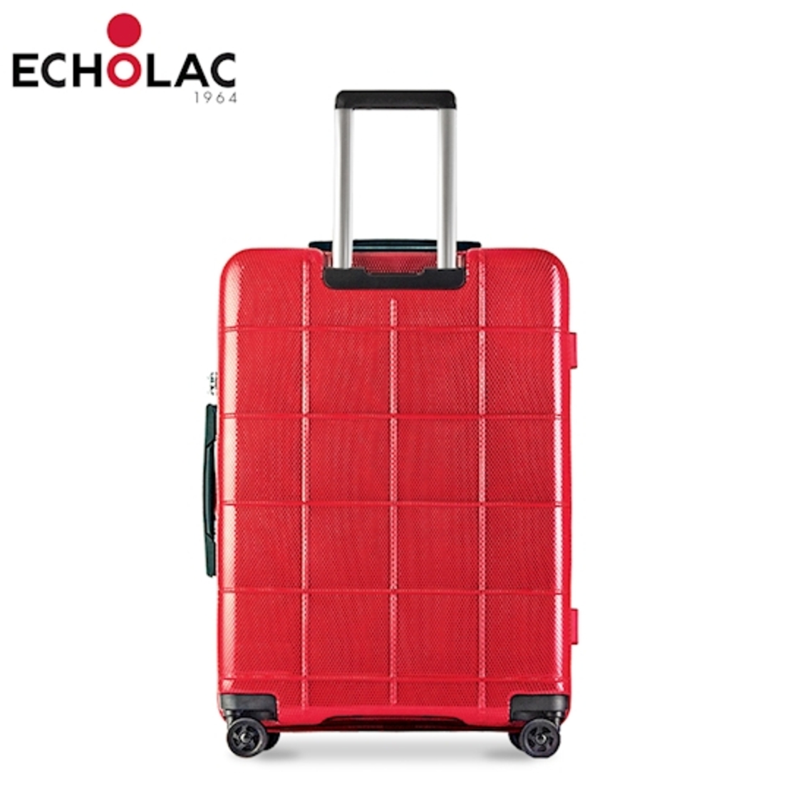 מזוודה קשיחה דגם Echolac Square Plus – גודל 28″ במבחר צבעים