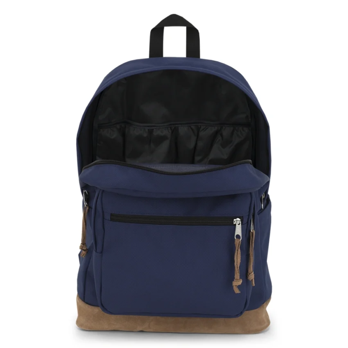 תיק גב ג'נספורט JanSport דגם Right Pack - כחול נייבי משולב עור