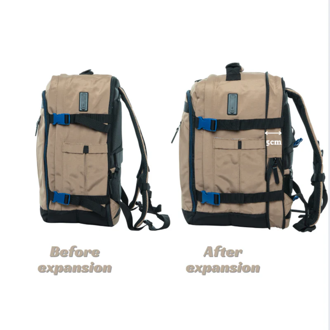 תיק עלייה למטוס מתרחב CABIN FLY דגם SKYLITE מידה L