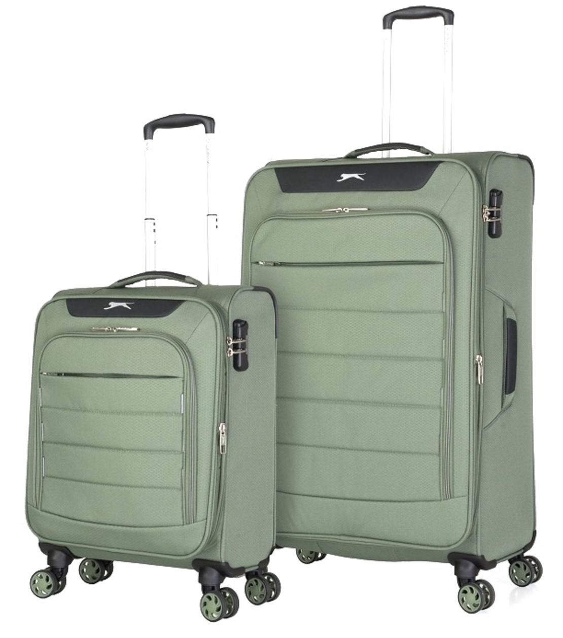 סט מזוודות קלות משקל גדולה (28”) וקטנה (20”) Slazenger C Lite