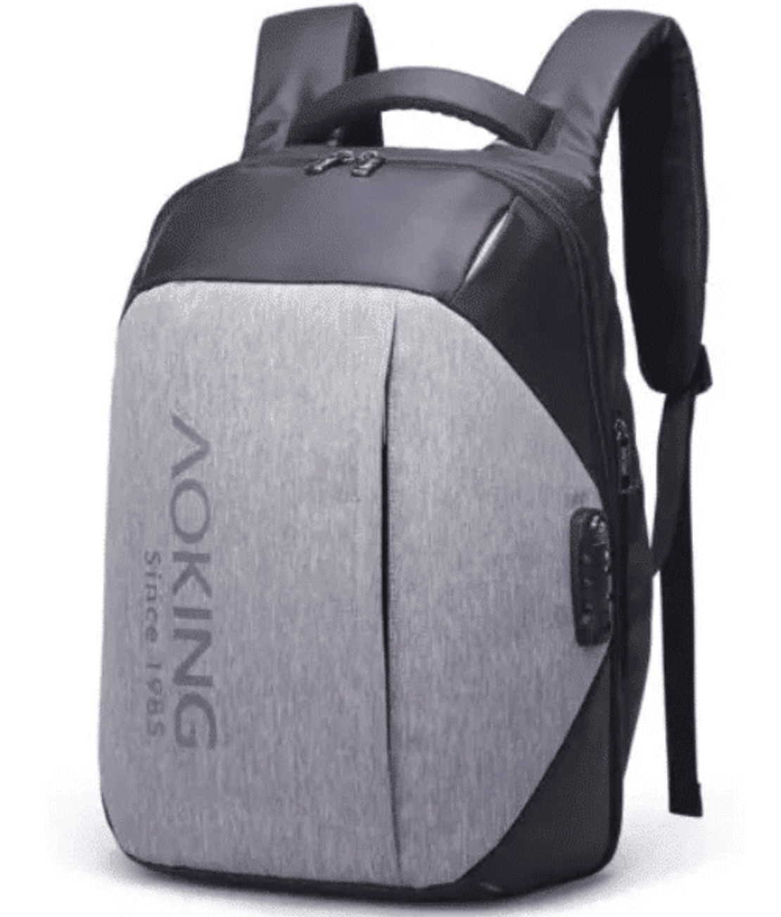 תיק גב חכם למחשב נייד עם חיבור טעינה מובנה