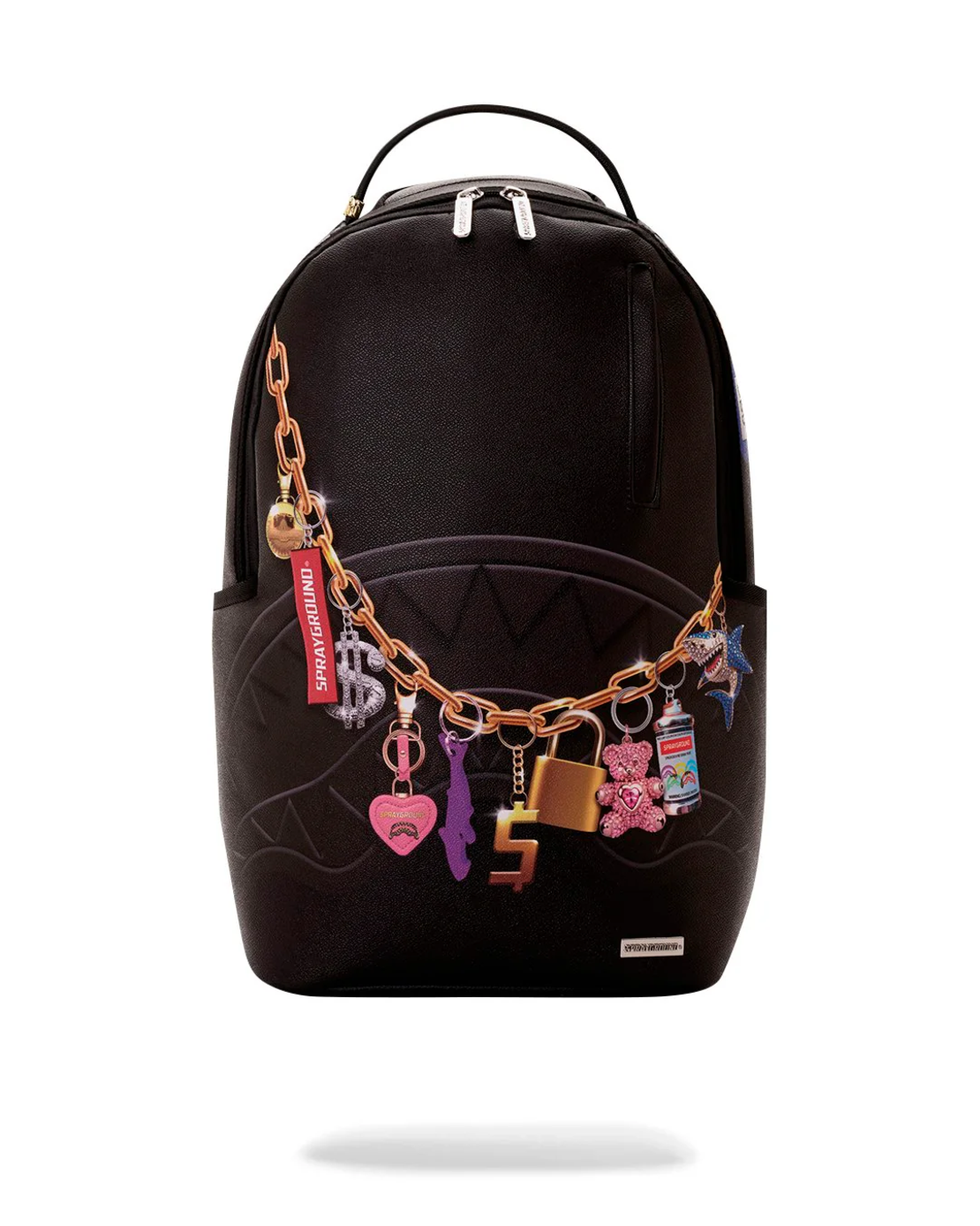 PRINTED HANGING STUFF BACKPACK