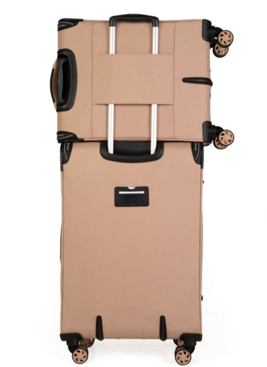 סט 3 מזוודות קלות משקל מבית מותג היוקרה Slazenger דגם C-Lite בז'