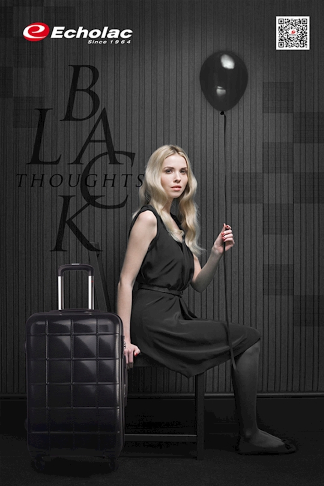 מזוודה קשיחה דגם Echolac Square Plus – גודל 28″ במבחר צבעים