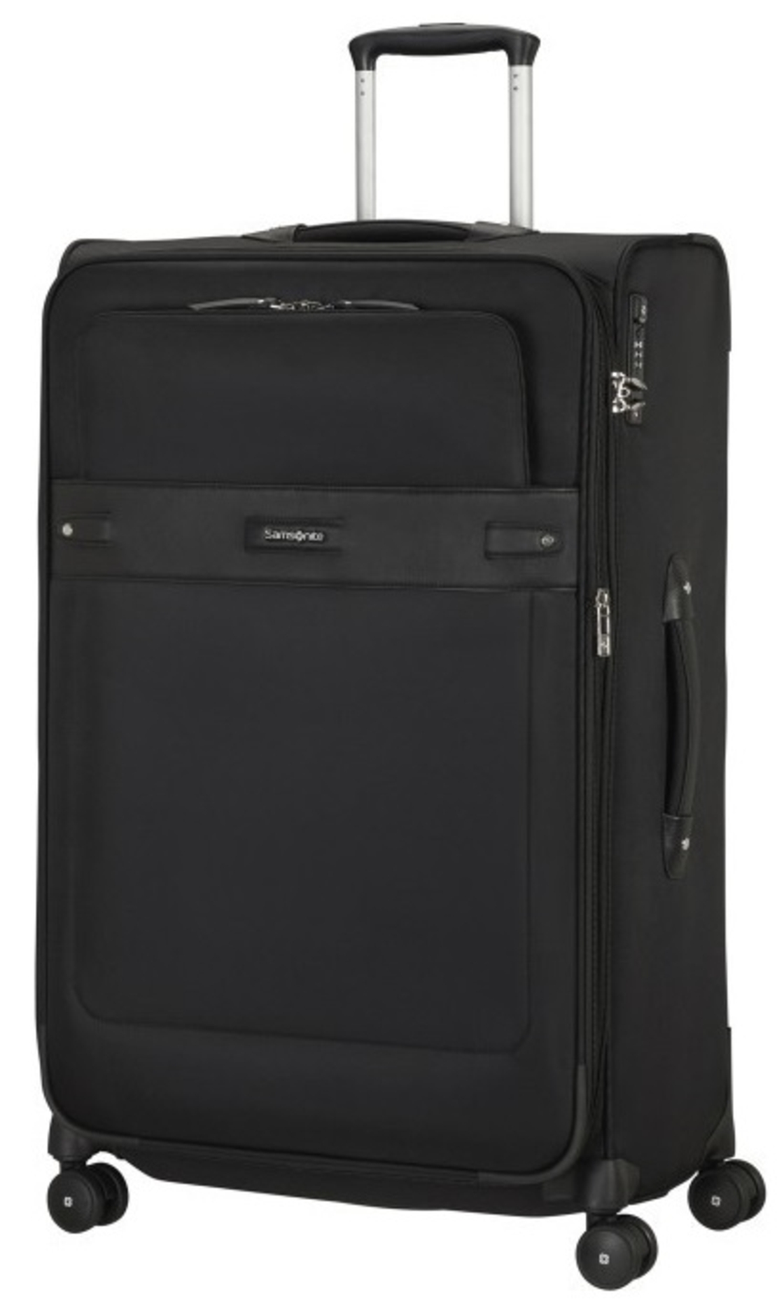מזוודה גדולה שחורה 28 אינץ' דגם Samsonite Beauhaven