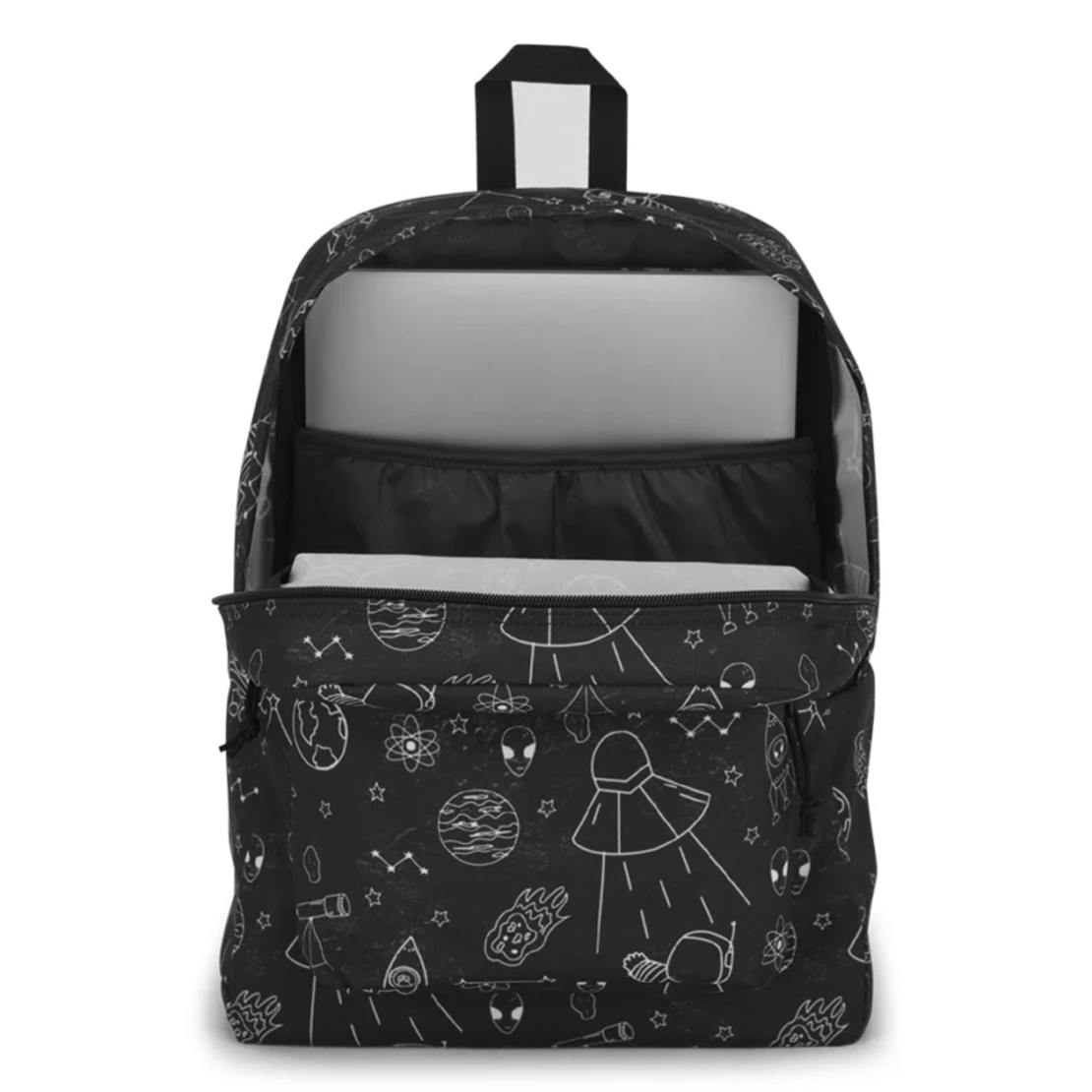 תיק גב ג'נספורט JanSport דגם SuperBreak Plus - הדפס עיר קוסמית