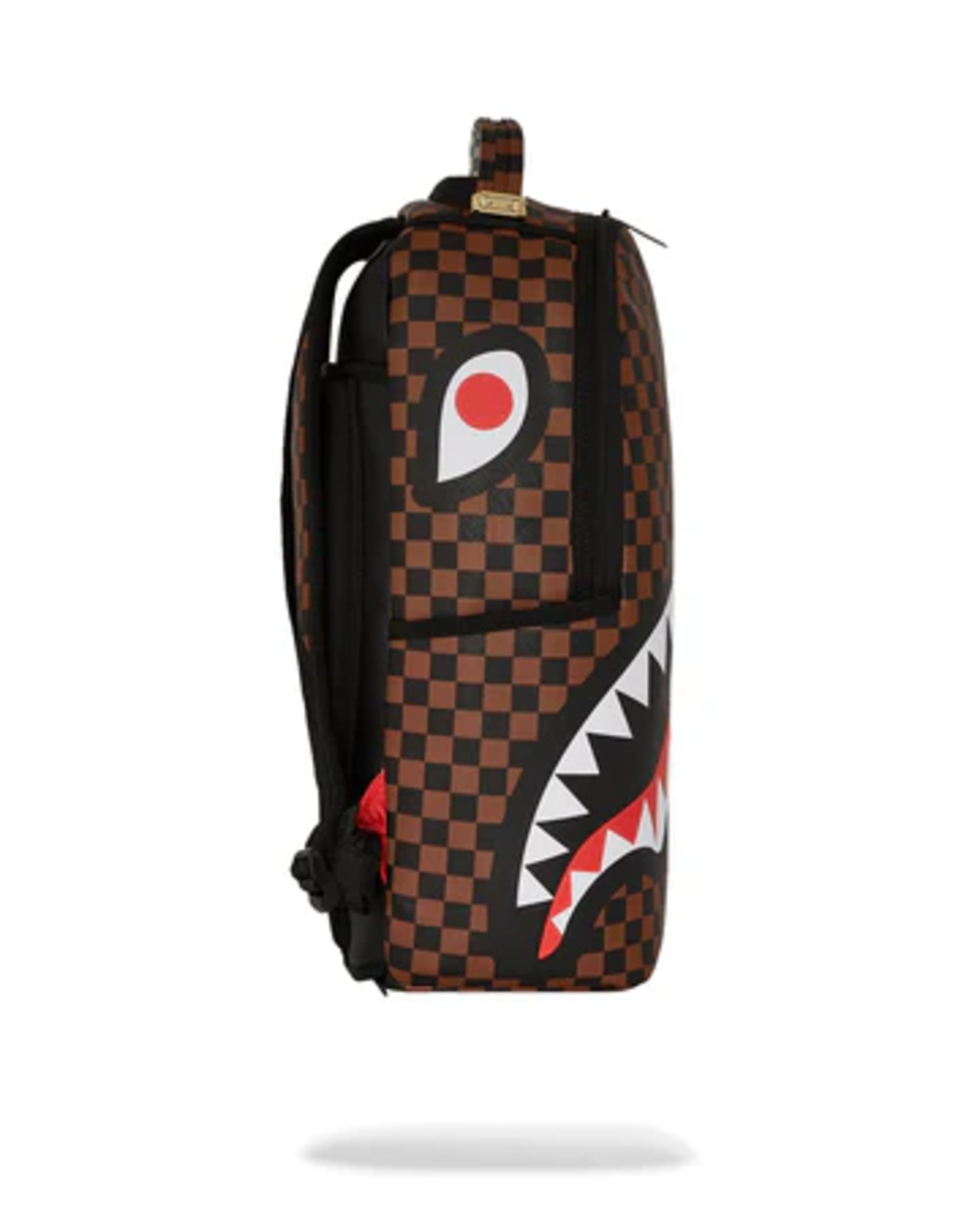 SPLIT BROWN AND CREAM CHECK DLXV BACKPACK