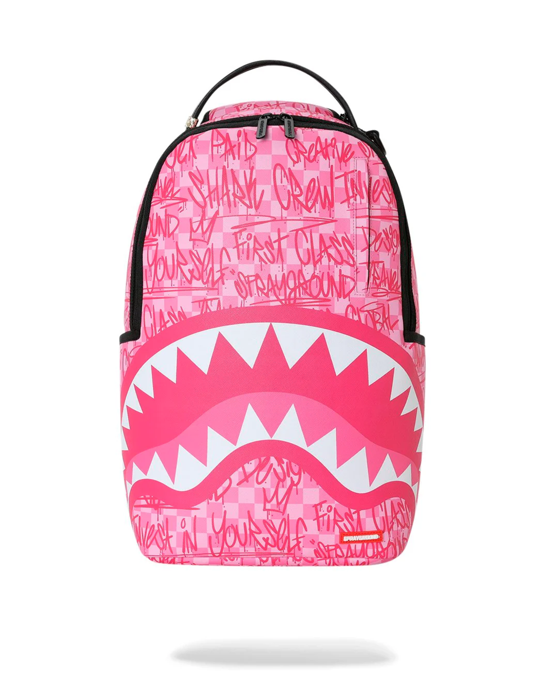 PINK CHECK GRAFFITI DLXSV BACKPACK