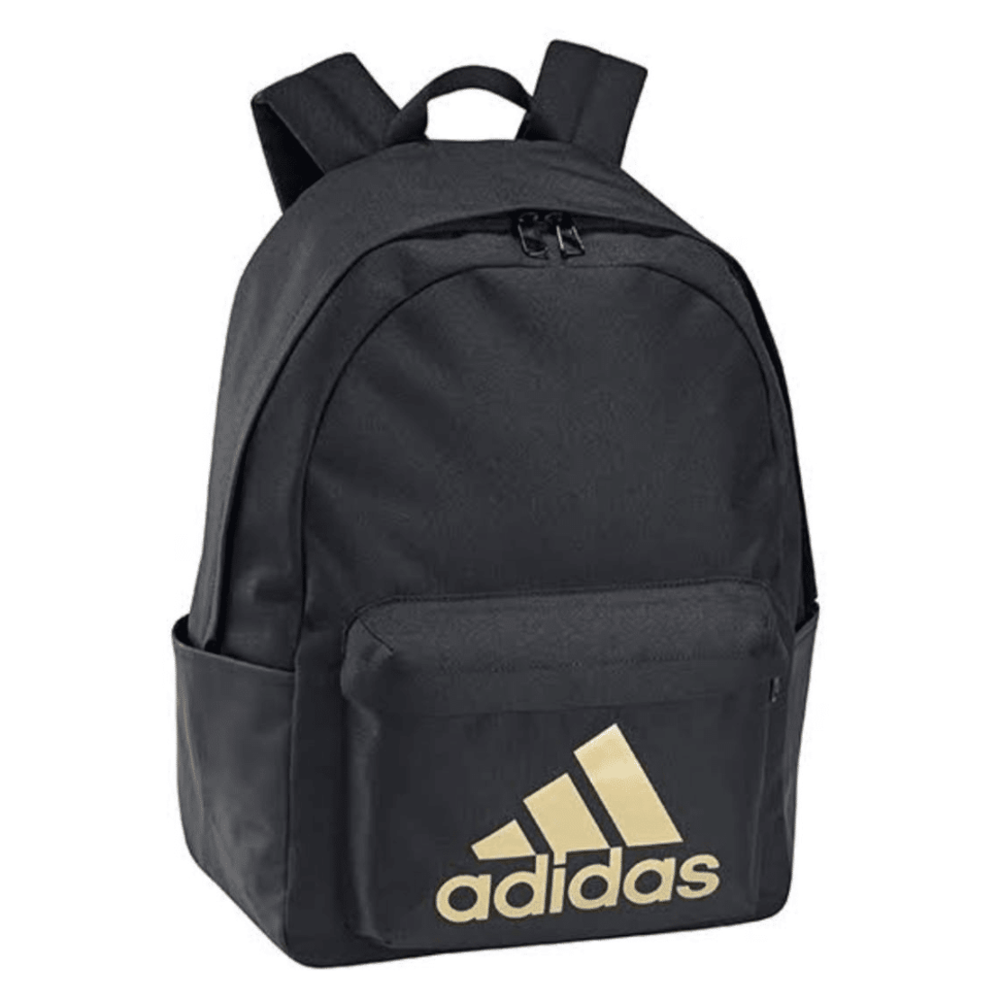 תיק גב Adidas שחור עם הדפס זהב