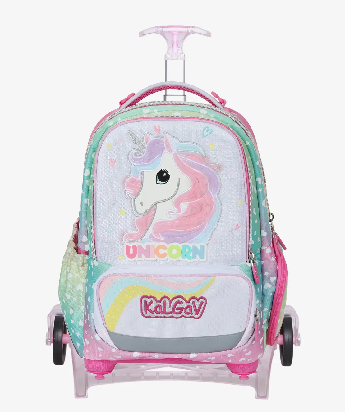 מארז X-Fix trolley Unicorn ורוד