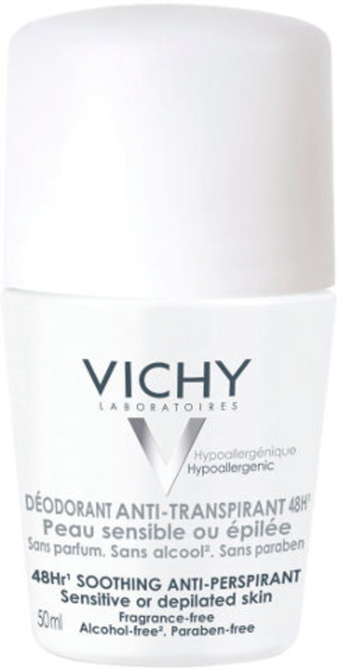 VICHY - דאודורנט רול און לעור רגיש אנטי פרספירנט 48 שעות