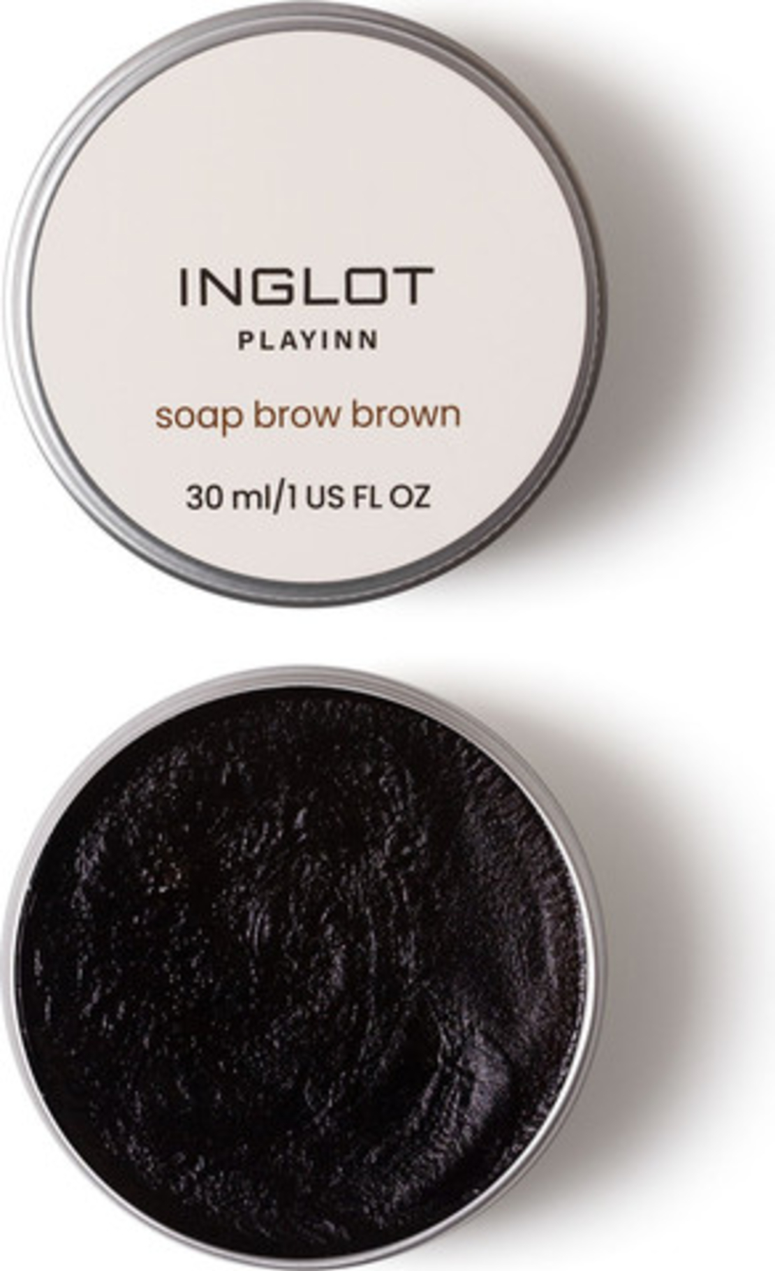 INGLOT  - ווקס לעיצוב ולקיבוע הגבות בגוון חום