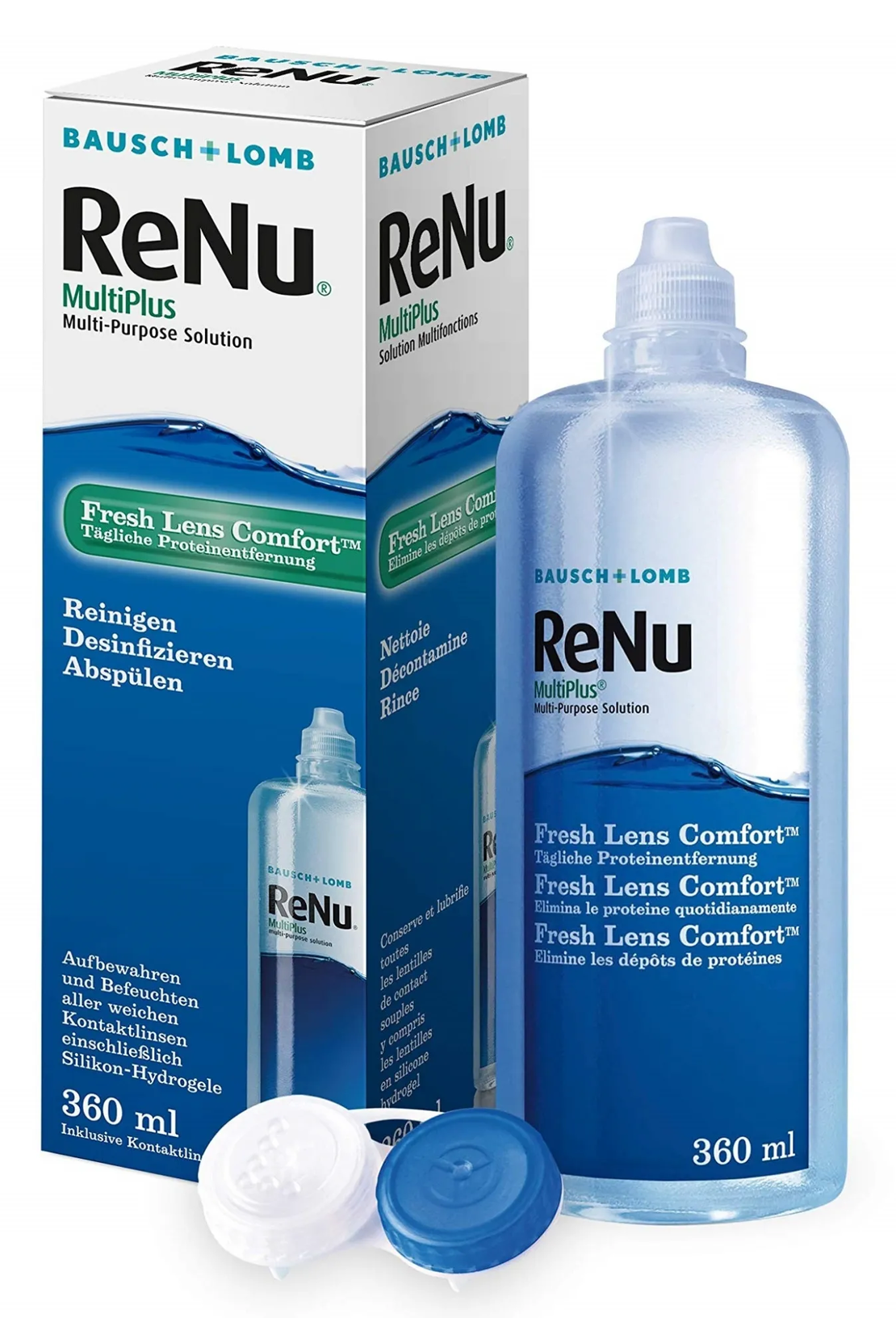 תמיסה לעדשות מגע RENU