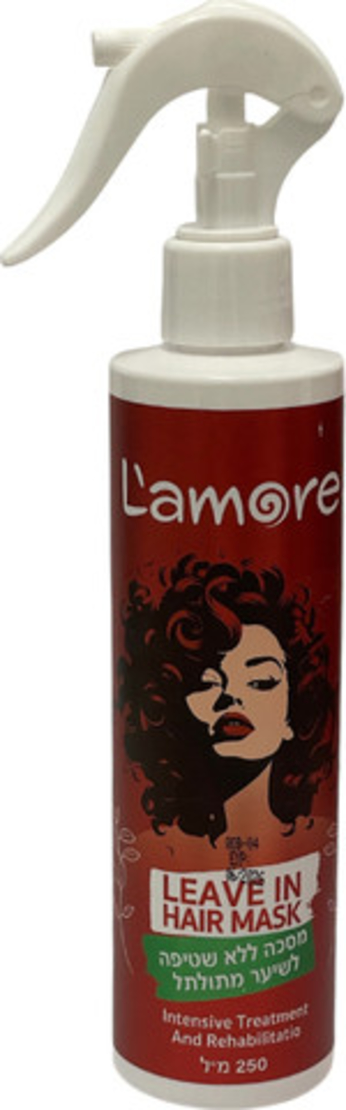 L’amore -מסיכה ללא שטיפה לשיער מתולתל 250 מ