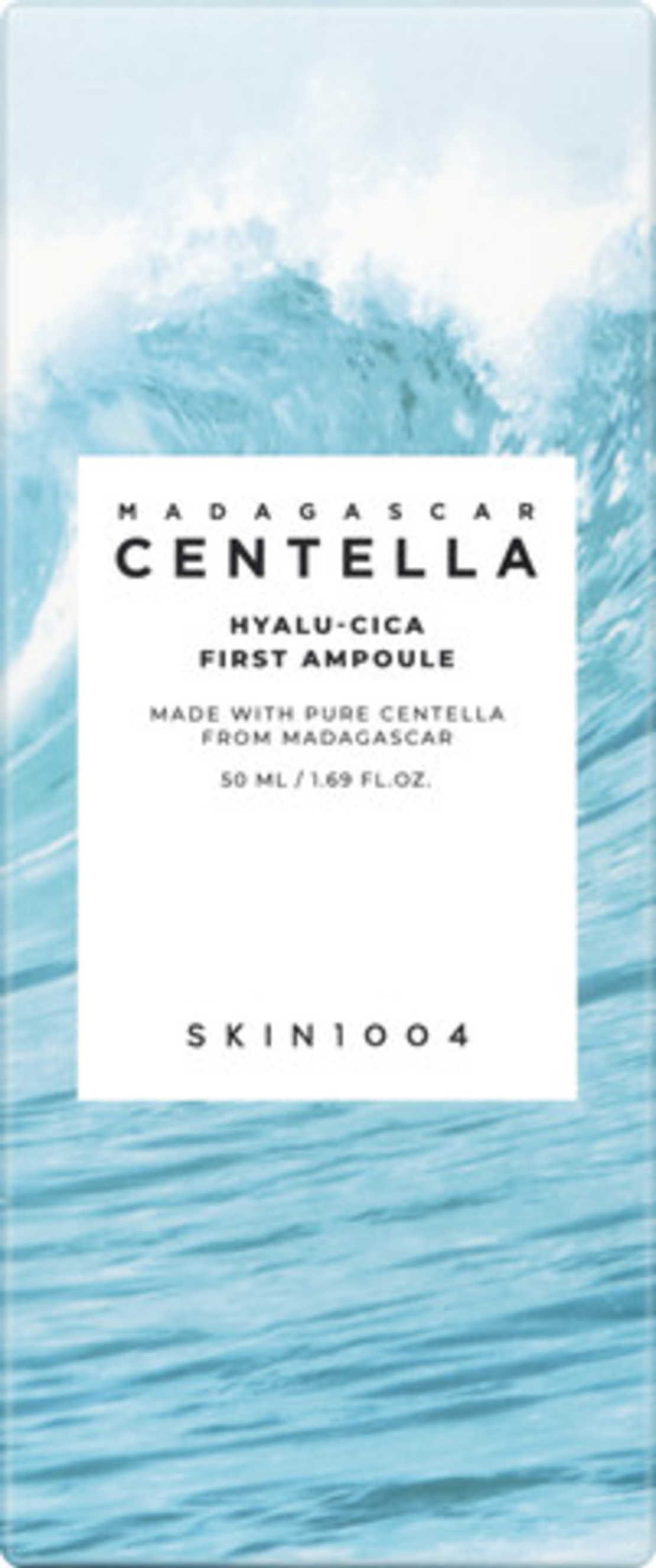 SKIN1004-MADAGASCAR CENTELLA אמפולה לפנים עם חומצה היאלרונית וסיקה