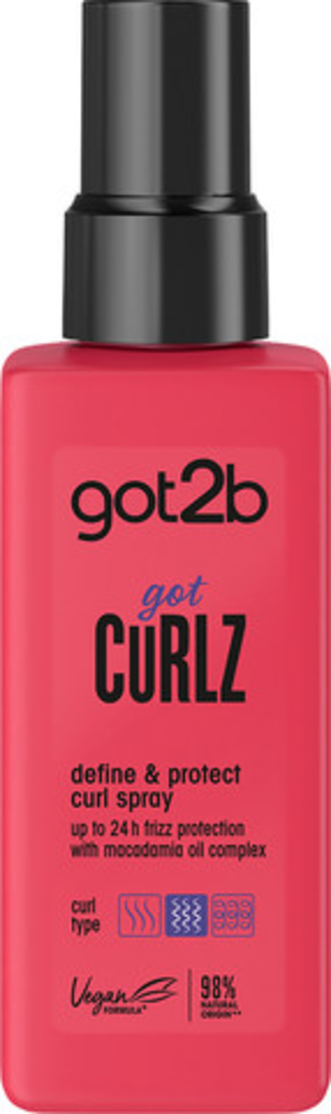 got2b - ספריי תלתלים מגדיר ומגן על התלתלים
