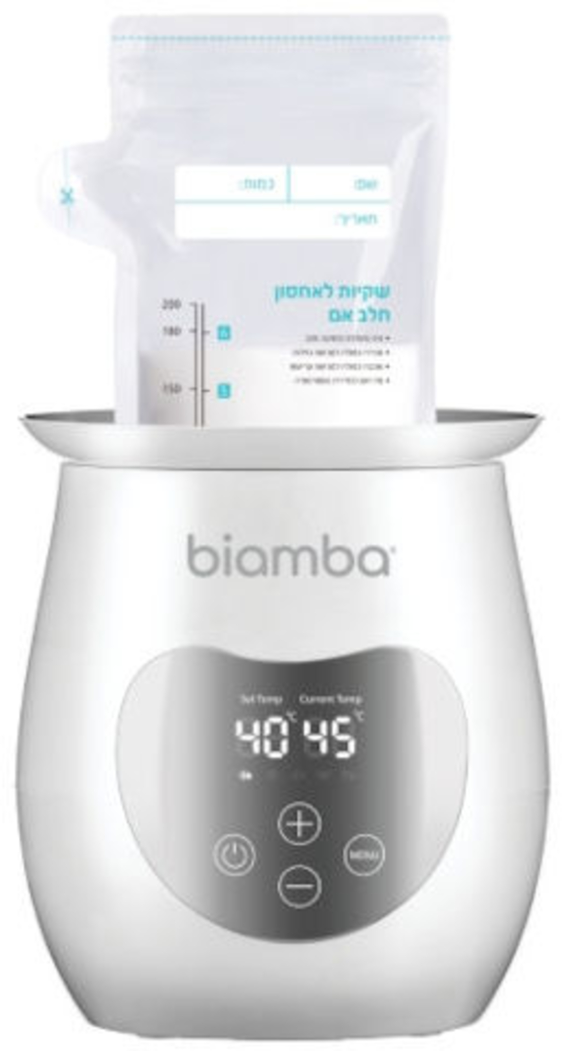 biamba warm - מחמם בקבוקים המהפכני שיודע לעשות 5 פעולות במכשיר אחד