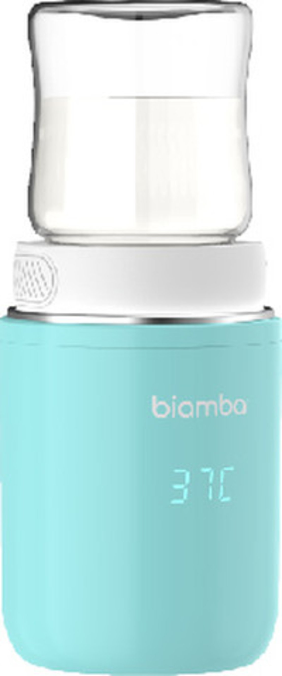 BIAMBA WARM OUT מחמם בקבוק קומפקטי נייד, שנכנס לכל תיק ומאפשר לבייבי להנות מבקבוק חמים וטעים.