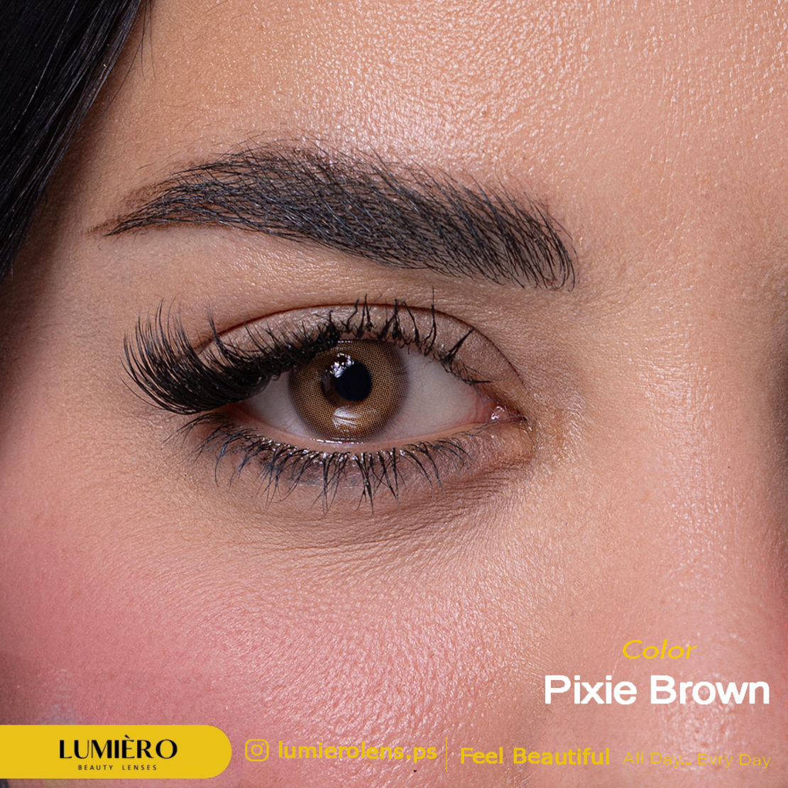 LUMIERO LENSES - Pixie Brown