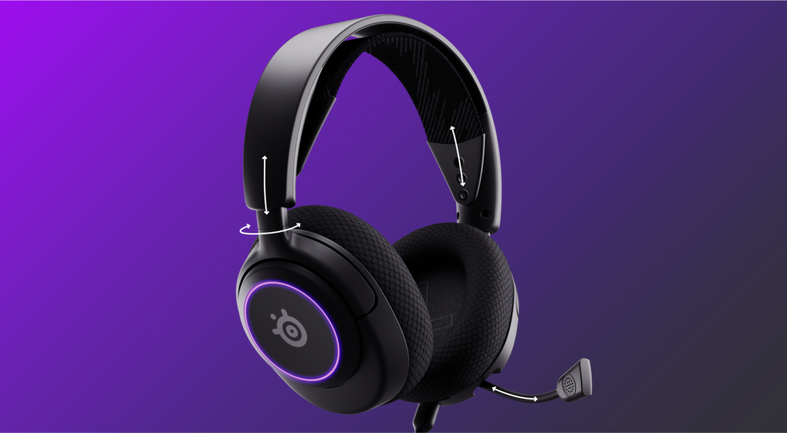 SteelSeries Arctis Nova 3 Black Gaming Headset