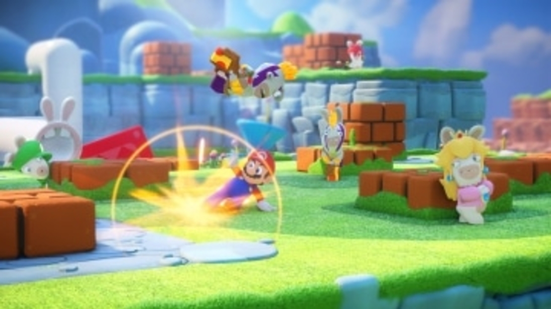Nintendo Switch- Mario + Rabbids Kingdom Battle